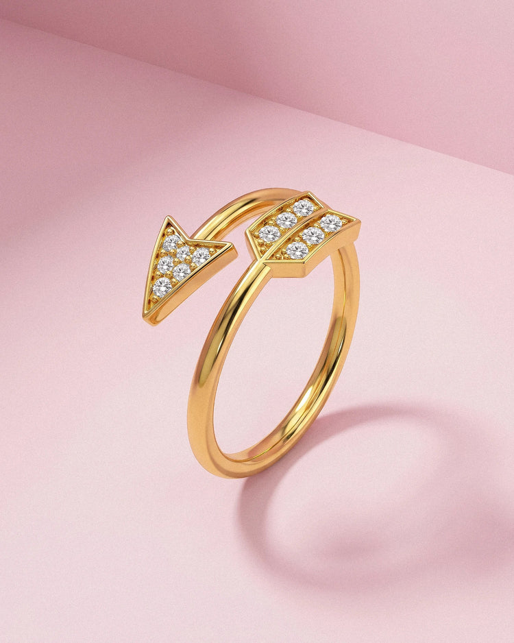 The Archer ring adjustable open band